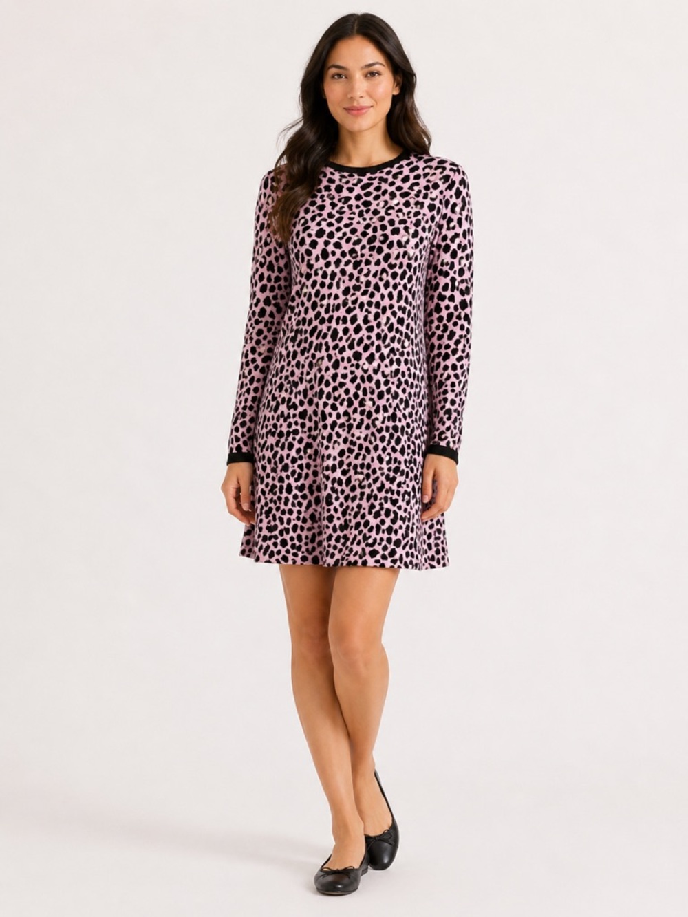 Ann Taylor Leopard Print Sweater